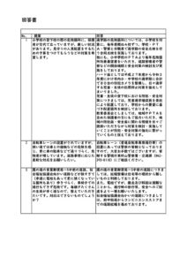 回答書のサムネイル